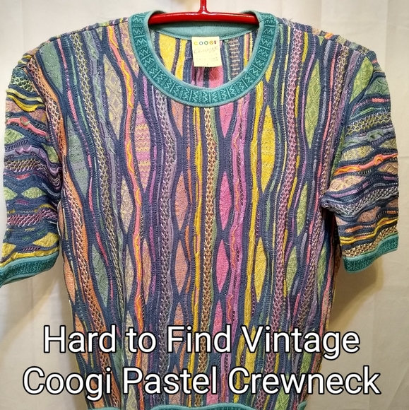 COOGI Sweaters - Coogi Women's L Classic Pure Silk Pastel Crewneck